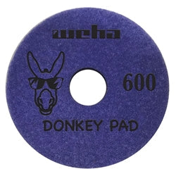 Weha 4" Donkey Diamond Polishing Pad — Multiple Grits for Stone Fabrication
