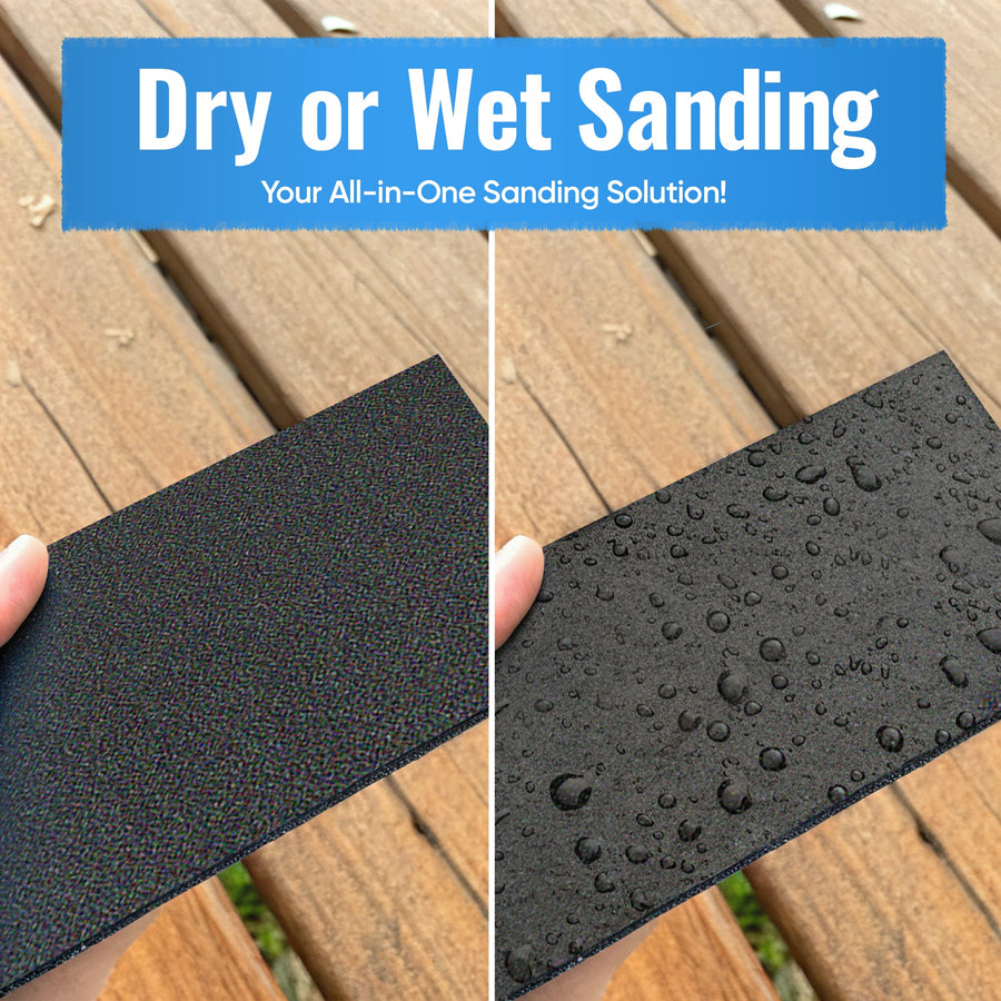 400 Grit Sandpaper Sheets – 25 Pack, 9x11 in, Wet or Dry Use