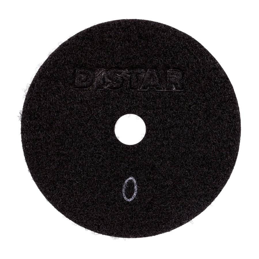 DiStar CoolPAD 4" Dry Diamond Polishing Pads for Ceramic & Porcelain — Multi-Step Grinding Set
