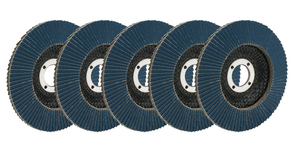 Flap Discs 80 Grit 4-1/2in with 7/8in Arbor - ALL121225