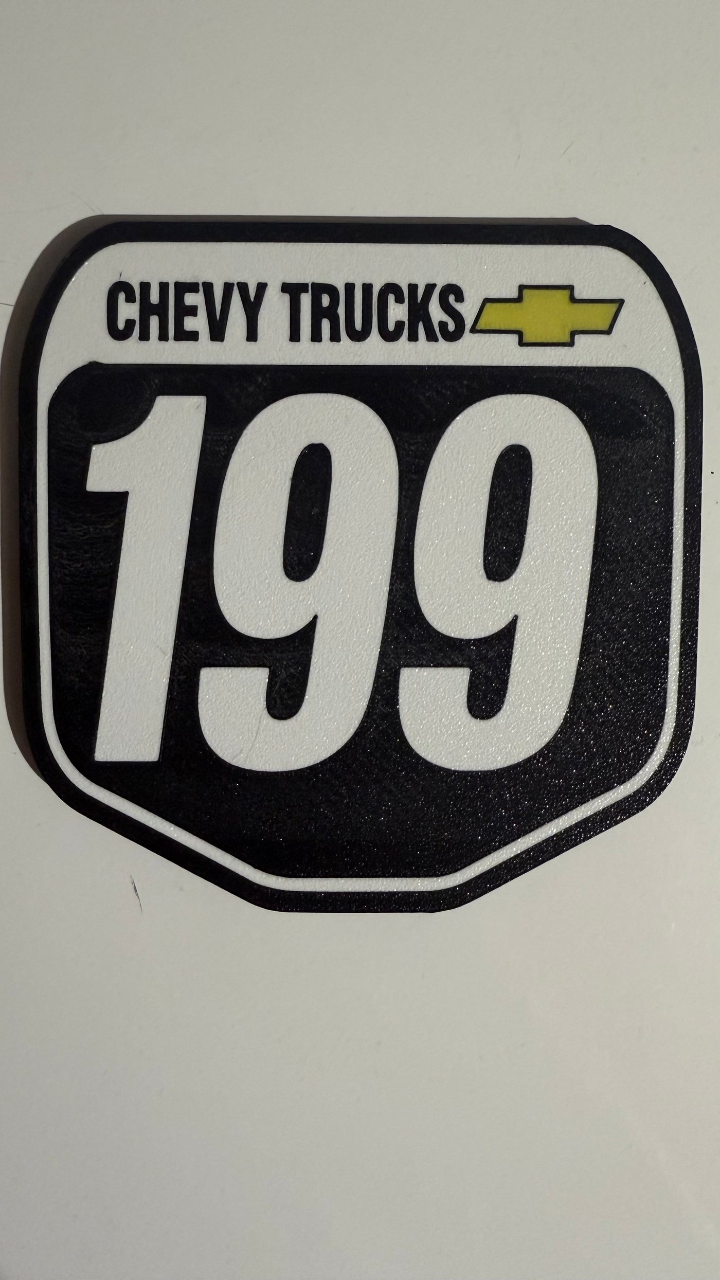 Travis Pastrana Chevy Trucks Mini Plate – 199 Motocross Shelf Sign