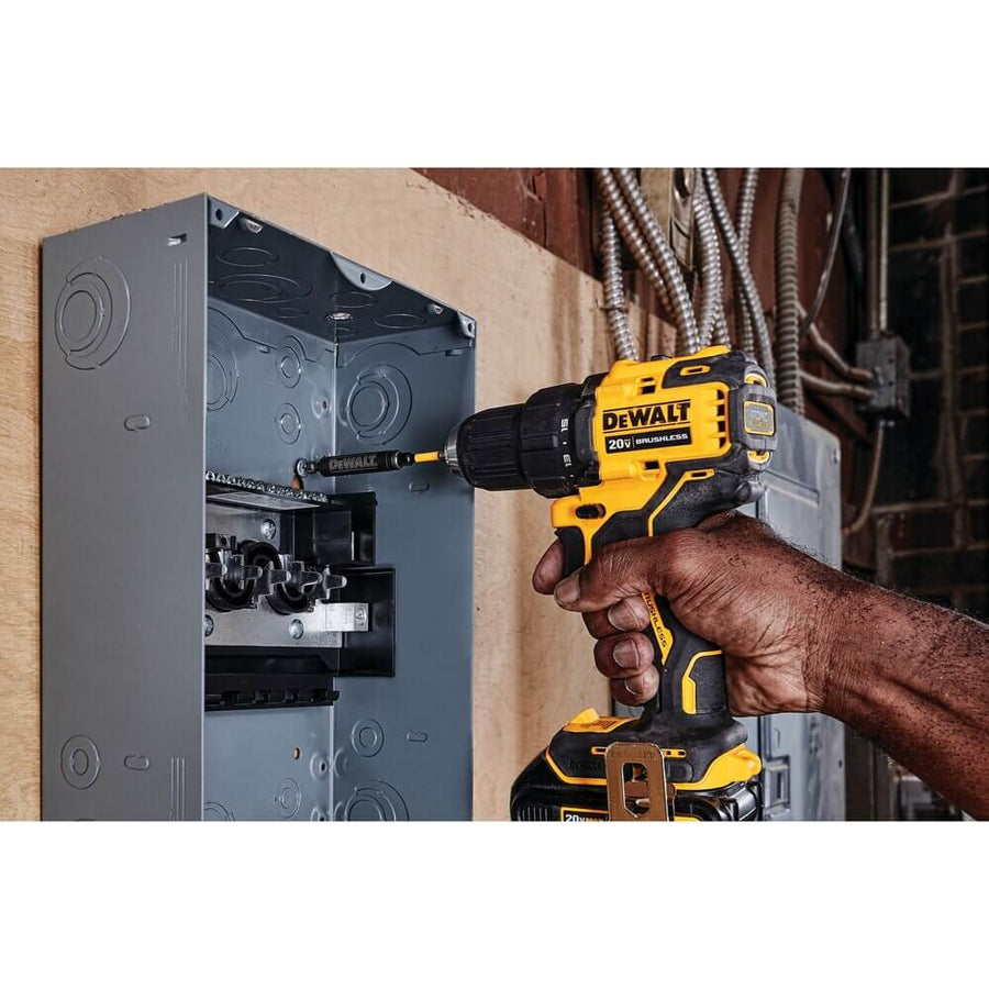 DEWALT DCD708C2 ATOMIC 20V MAX* Brushless Compact 1/2 in. Drill/Driver Kit