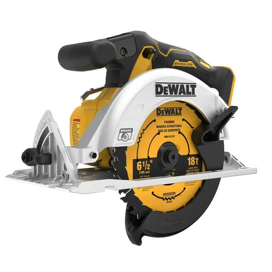 DEWALT DCS565B 20V MAX XR 6-1/2 in. Brushless Cordless Circular Saw (Tool Only)