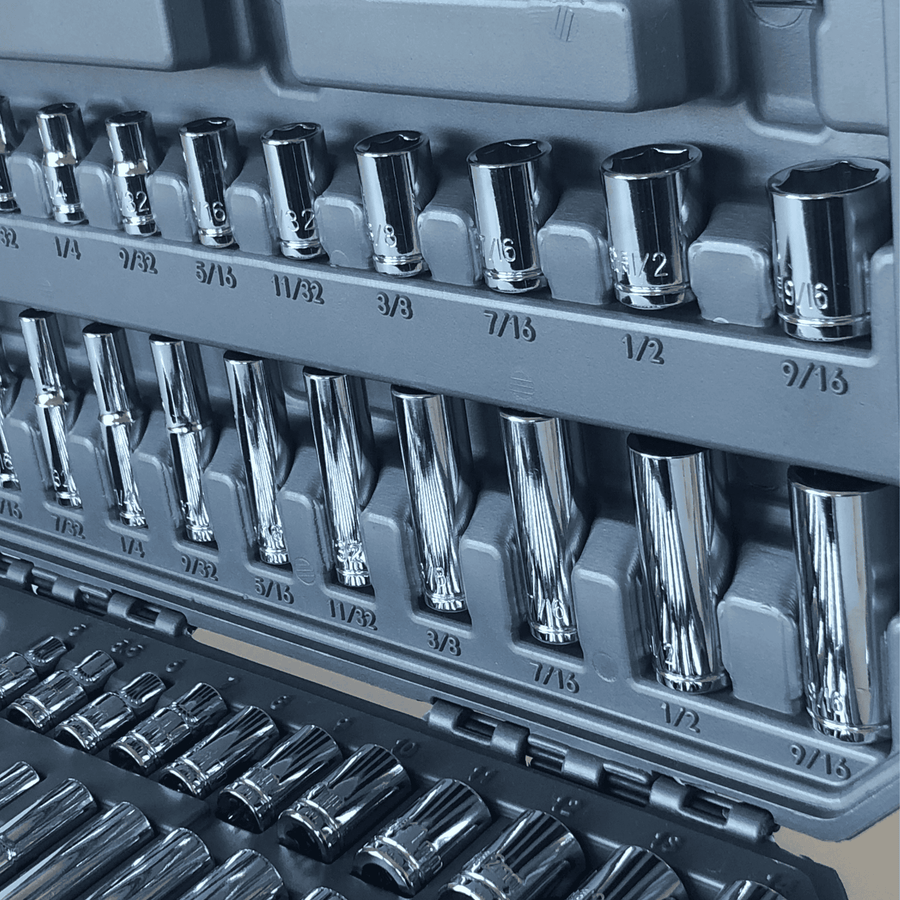 APOLLO TOOLS - DT0004-50 Piece ¼” Drive Socket Set