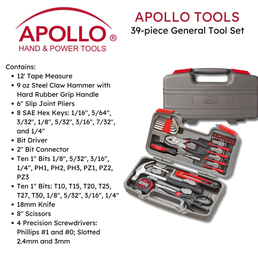 39 Piece General Tool Set - DT9706