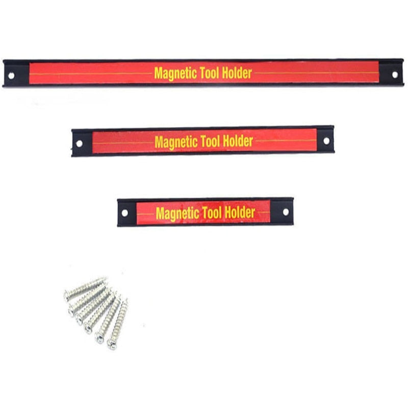 Magnetic Tool Holder Bar – 12", 18" & 24" Garage Organizer
