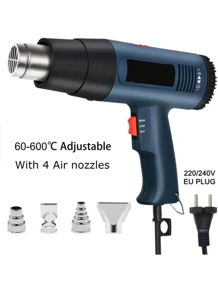 Professional Heat Gun, 2000W Adjustable Temperature