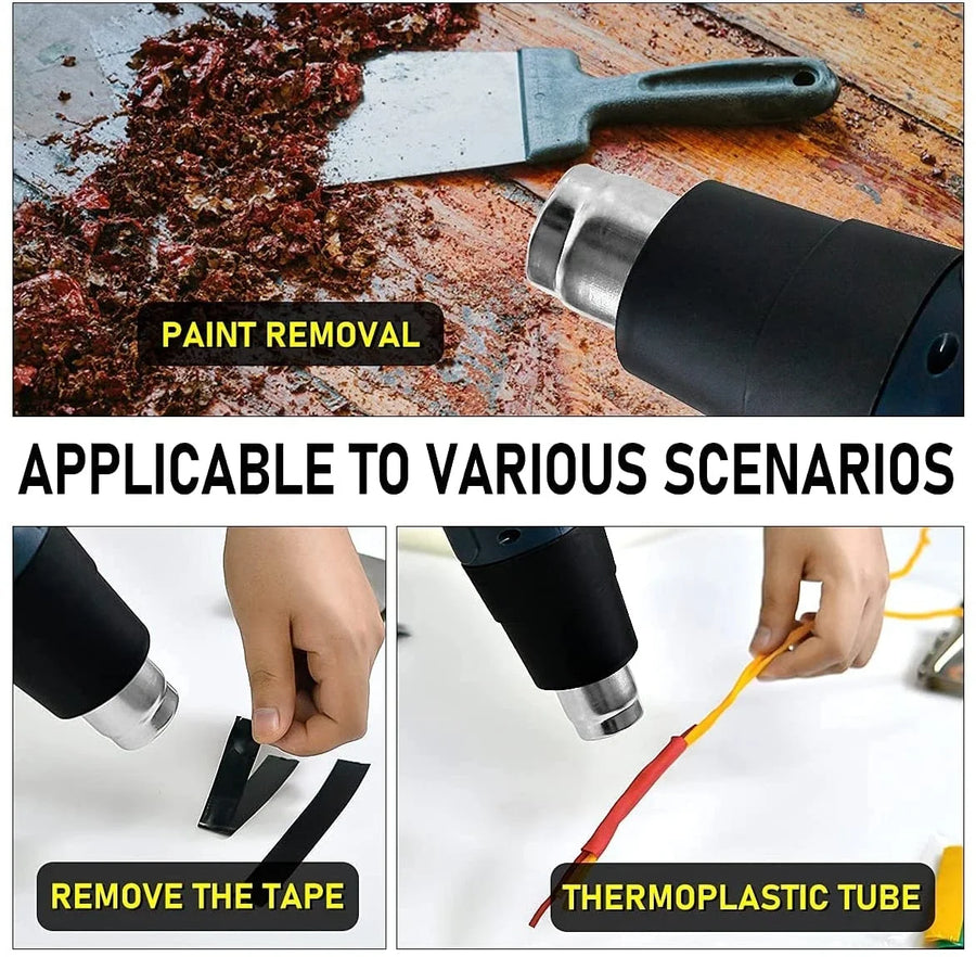 Professional Heat Gun, 2000W Adjustable Temperature