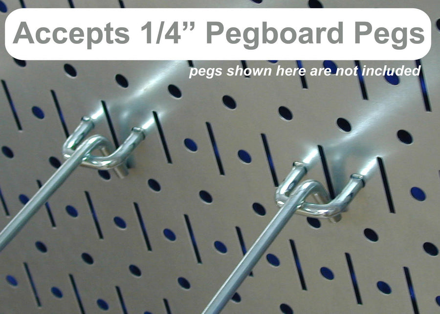 Wall Control Lawn & Garden Tool Wall Rack with Pegboard Hooks