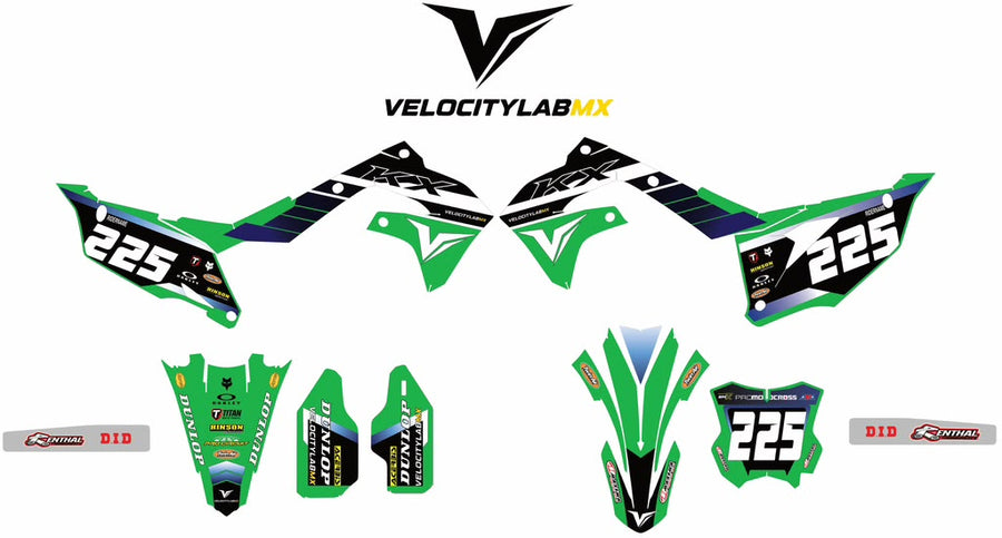 Kawasaki Velocity Edition MX Graphics by VelocityLabMX