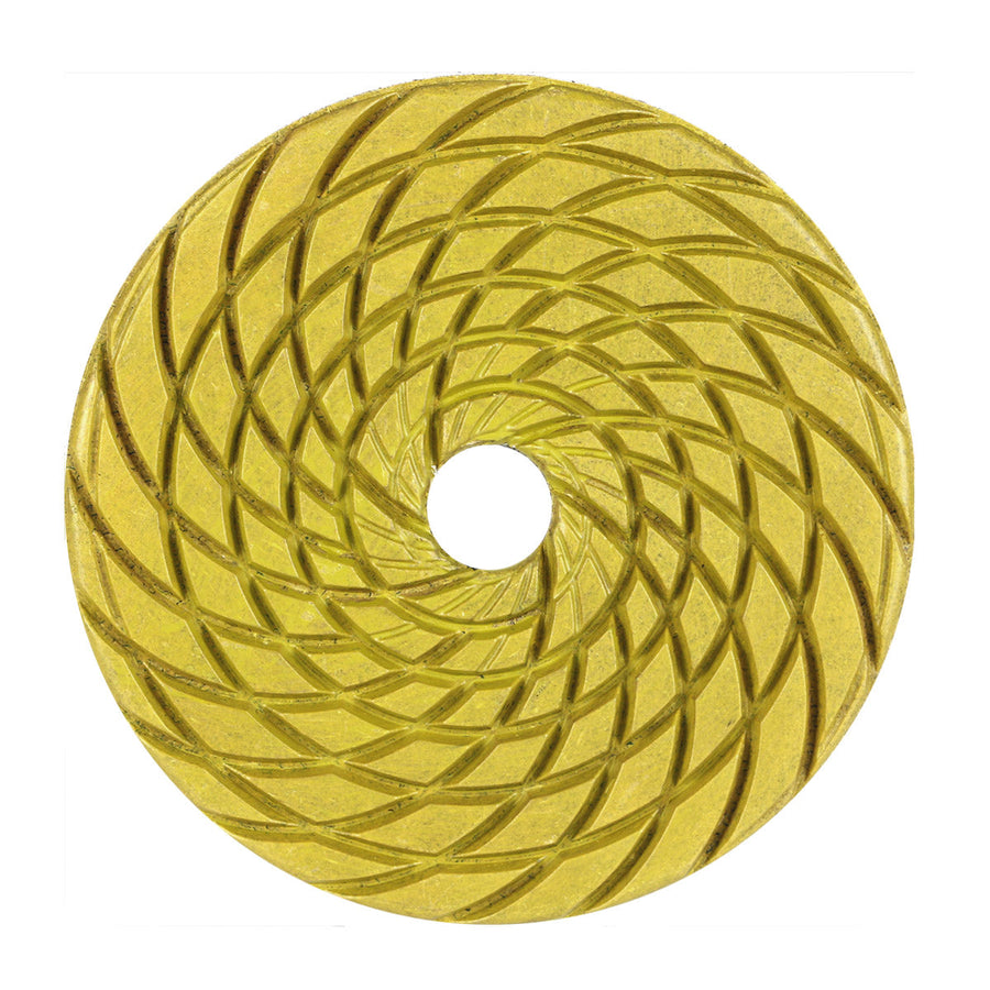 DiStar CoolPAD 4" Dry Diamond Polishing Pads for Ceramic & Porcelain — Multi-Step Grinding Set