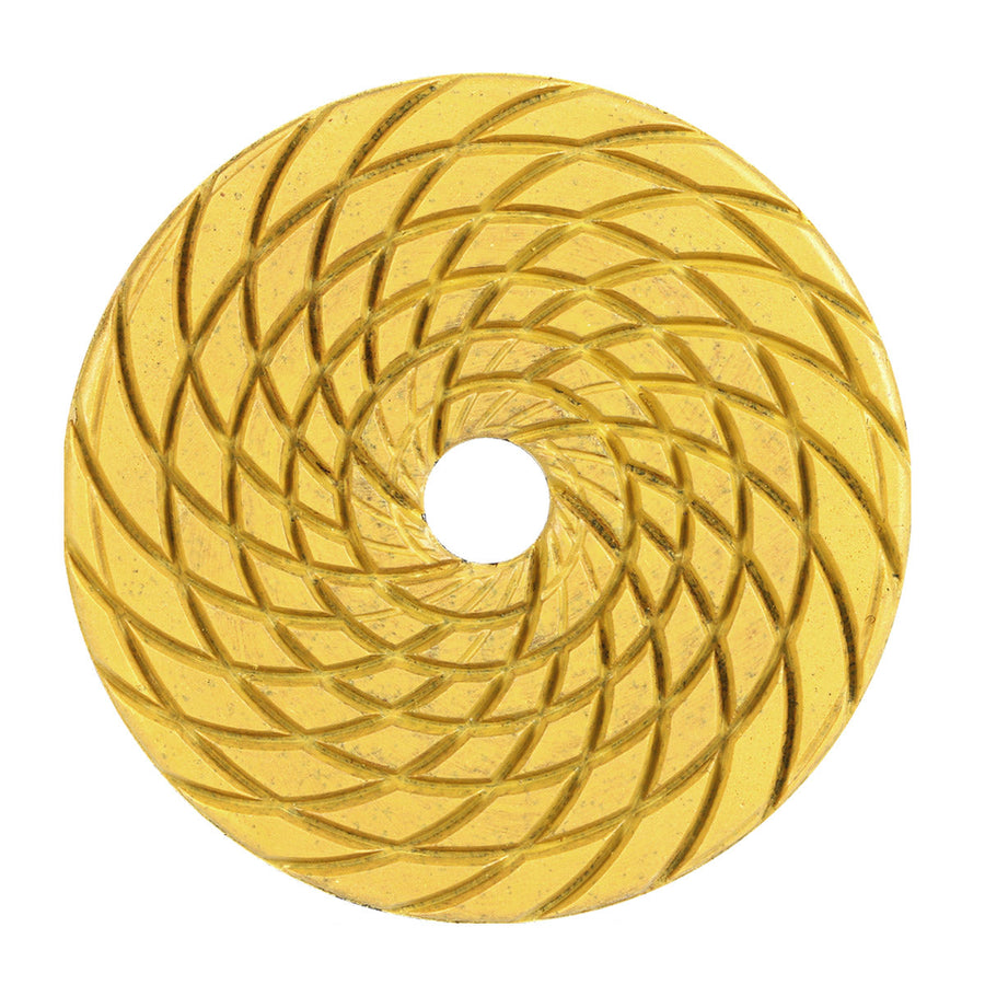 DiStar CoolPAD 4" Dry Diamond Polishing Pads for Ceramic & Porcelain — Multi-Step Grinding Set
