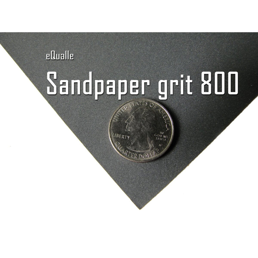 800 Grit Sandpaper Sheets – 25 Pack, 9x11 in, Wet or Dry Use
