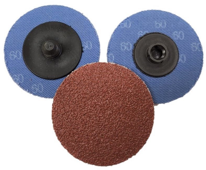 Preferred Abrasives Quick-Lock Discs Type R 80 AO Premium Grit 2" 31654 (100-Pack)