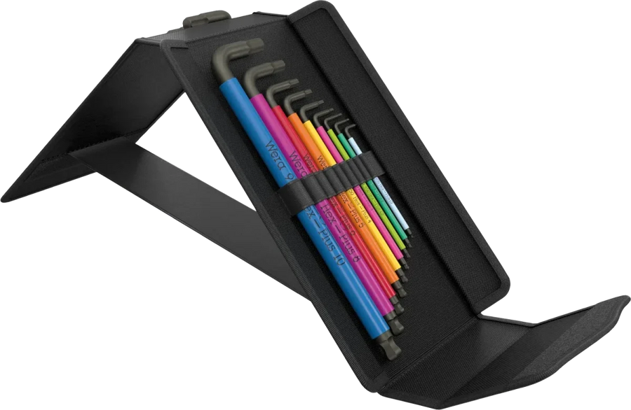 Wera 05133286001 Big Pack Multicolor Hex-Plus Metric & Imperial L-Key Set (19 Pieces)